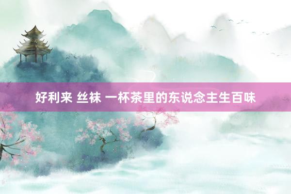 好利来 丝袜 一杯茶里的东说念主生百味